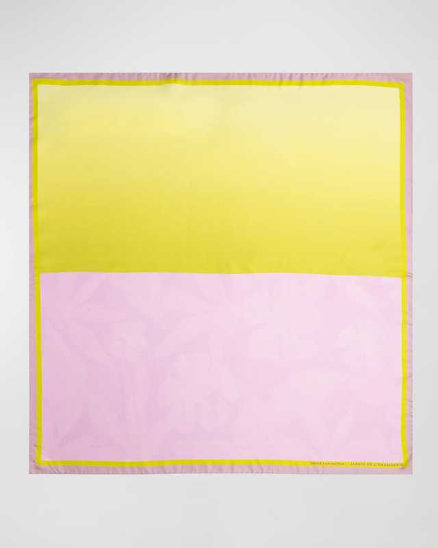 Jardin De L'Orangerie Silk Foulard